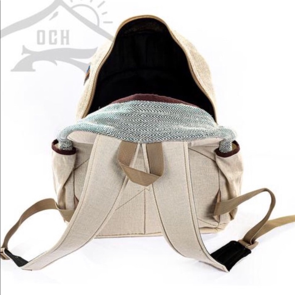 SOLD👍👍👍Hemp Backpack - Picture 3 of 5